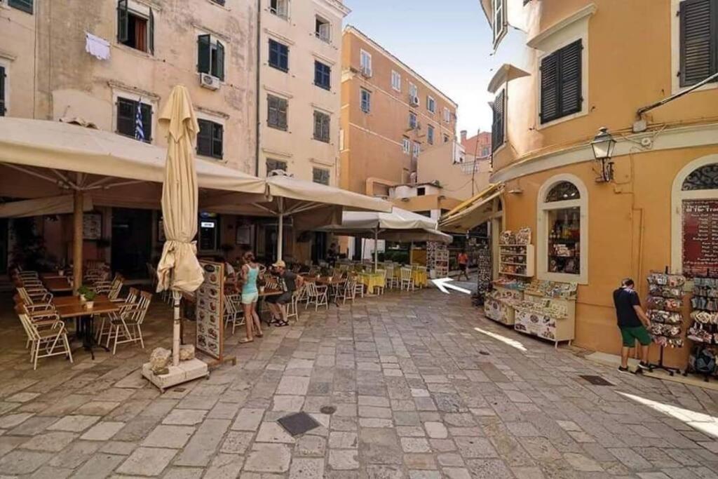 Spitaki @Old Town Corfu! Apartment Corfu  Bagian luar foto