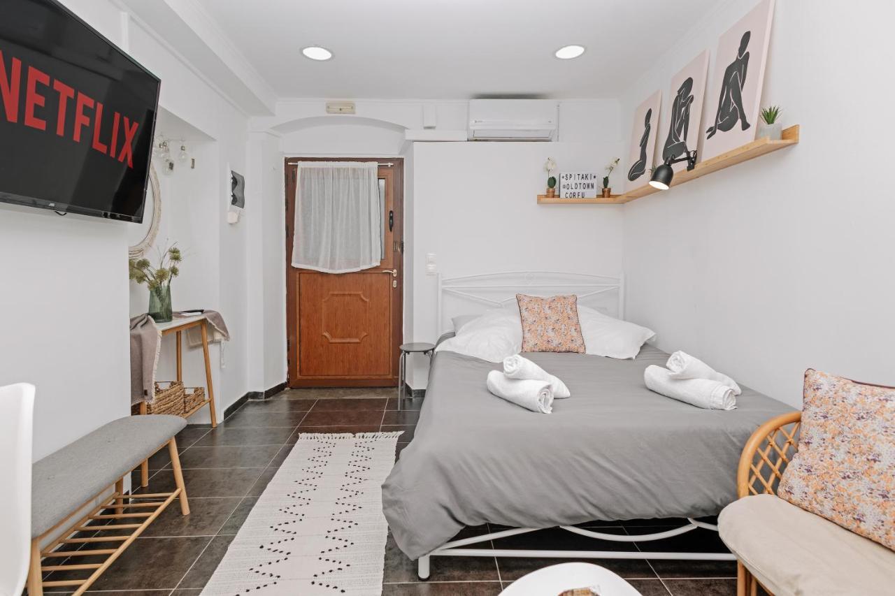 Spitaki @Old Town Corfu! Apartment Corfu  Bagian luar foto
